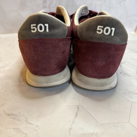 New Balance 501 Sneakers MZ501HSS Mens Size 17 Maroon Athletic Casual Shoes EUC main image 5